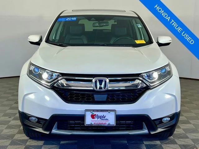 Certified 2018 Honda CR-V EX-L with VIN 2HKRW2H81JH613678 for sale in Riverhead, NY