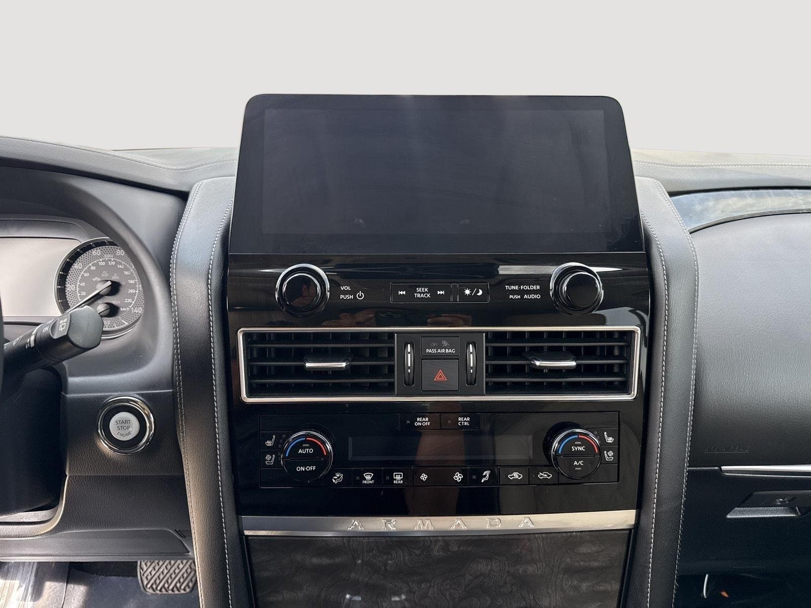Used 2022 Aspen White TriCoat Pearl Nissan Platinum image 14