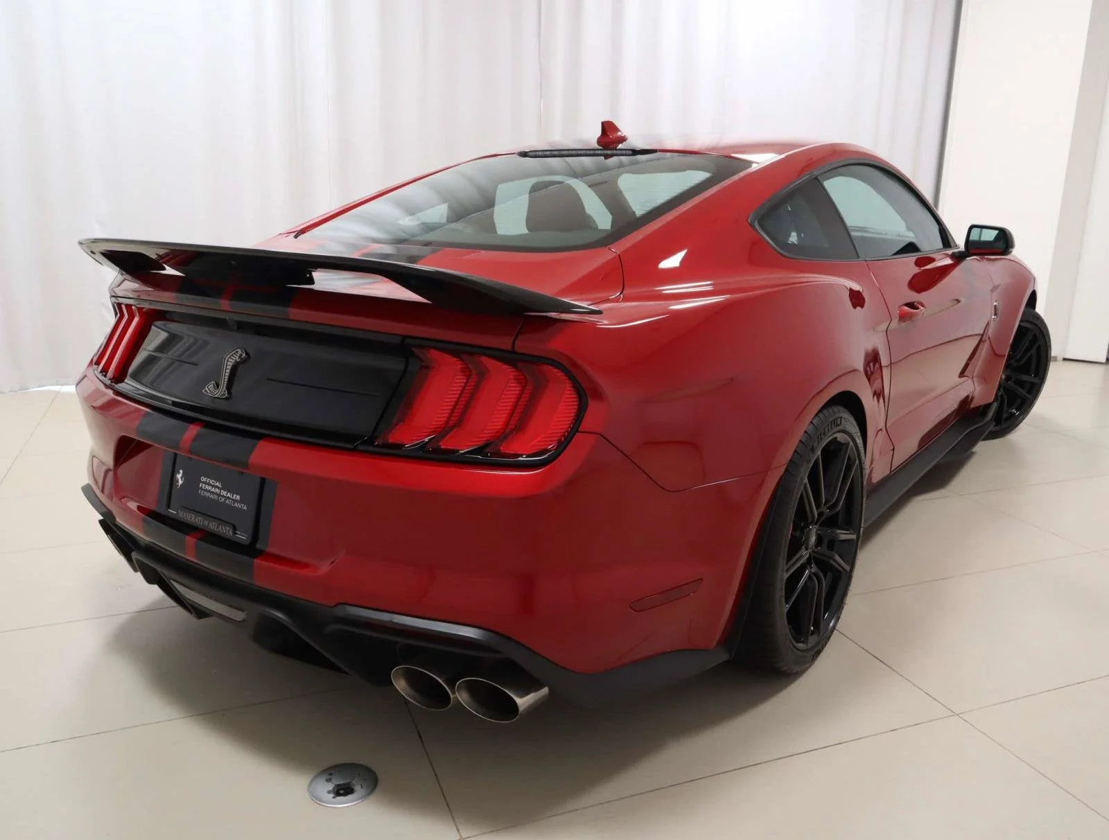 Used 2020 Rapid Red Metallic Tinted Clearcoat Ford Shelby GT500 image 5