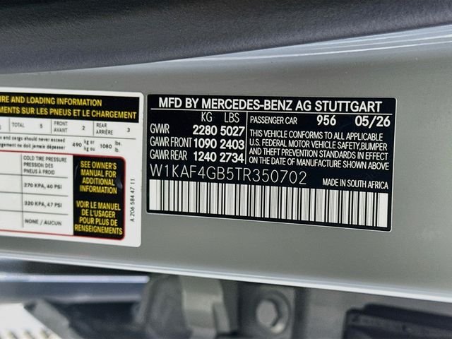 New 2026 MANUFAKTUR Alpine Grey Mercedes-Benz C 300 image 31
