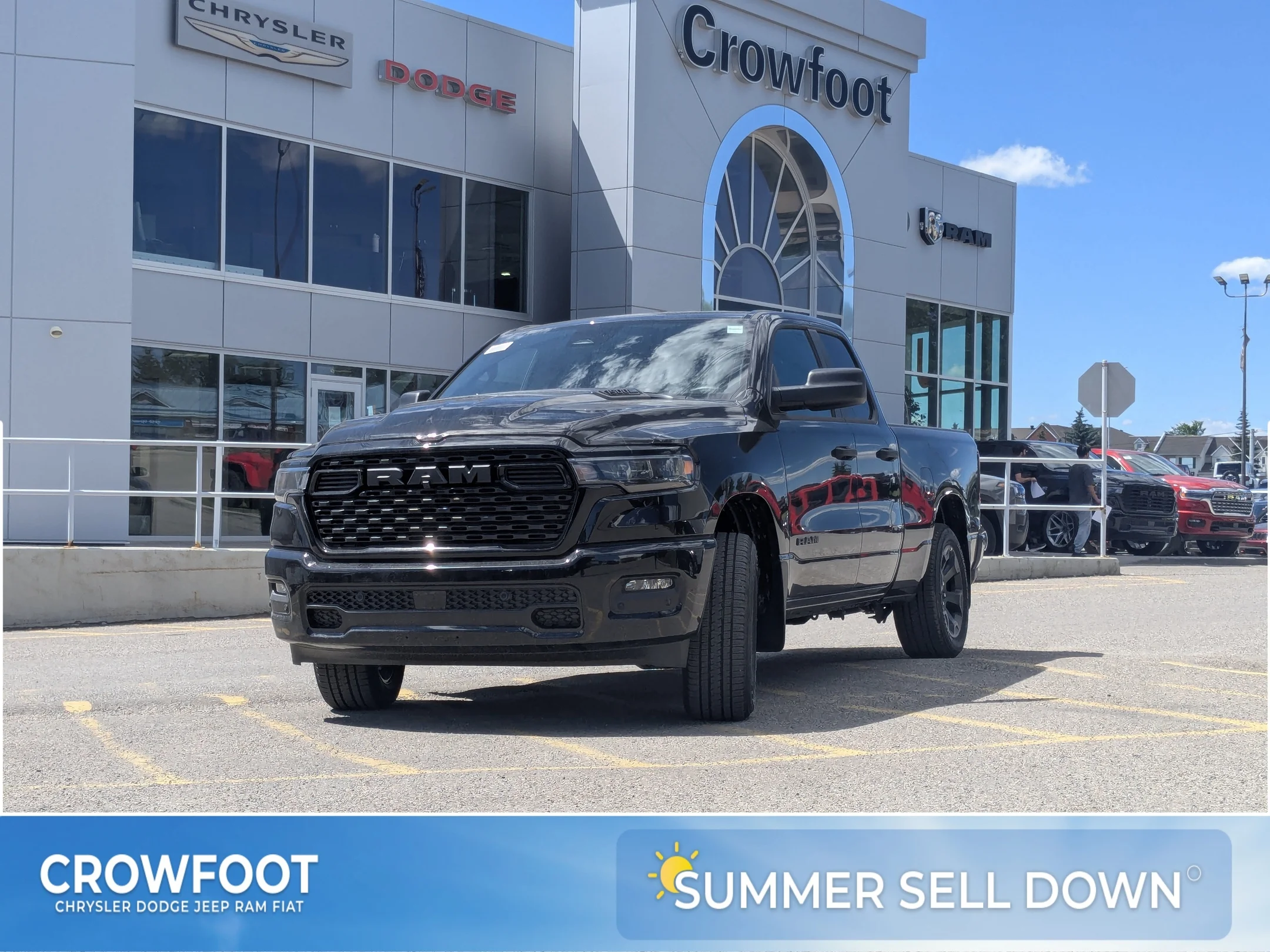 New 2026 Black RAM Express - - 4x4 - Quad Cab 64 Box - Black Express Edition - Cust Pref Pkg 23D & More! image 1