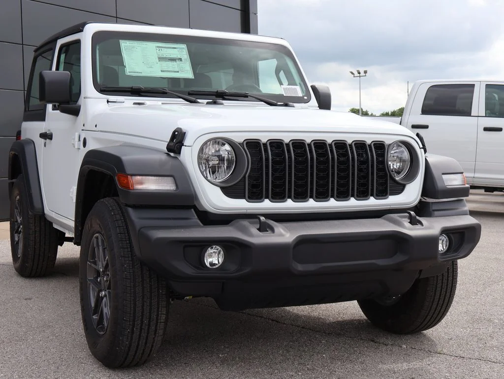 New 2026 Bright White Clear-Coat Exterior Paint Jeep Sport image 6