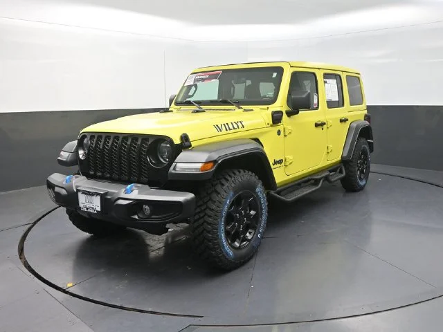 Used 2023 Yellow Jeep Willys 4xe image 6