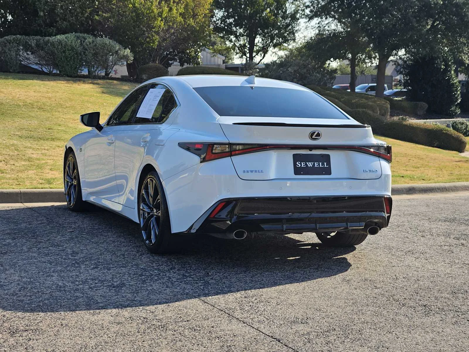 Used 2022 Ultra White Lexus F SPORT image 3
