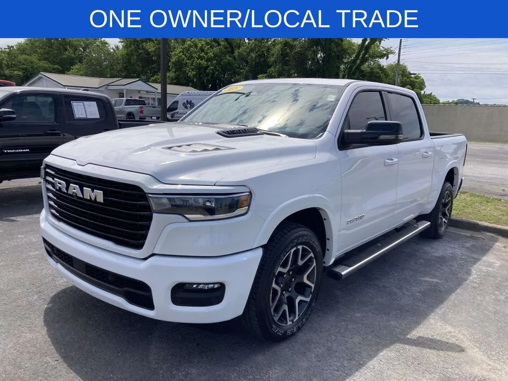 Used 2025 White Ram Laramie image 8
