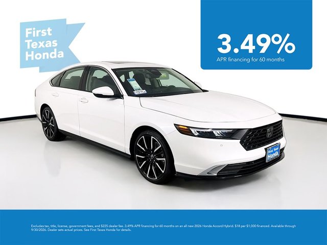 2026 Honda Accord Hybrid Touring
