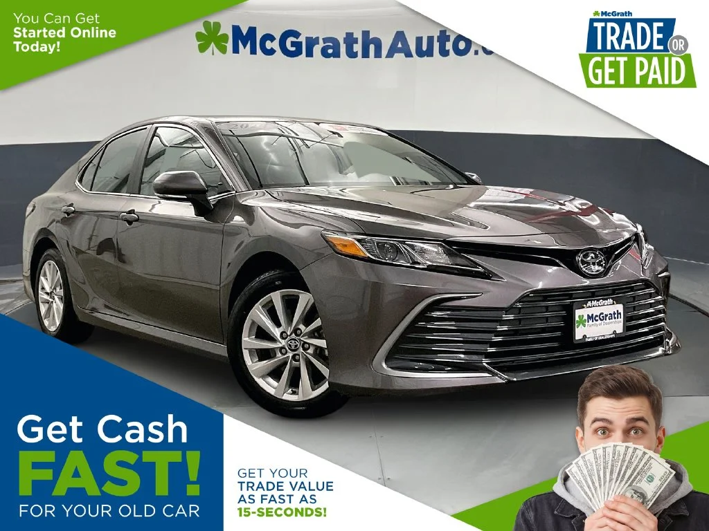 Used 2024 Gray Toyota LE image 1