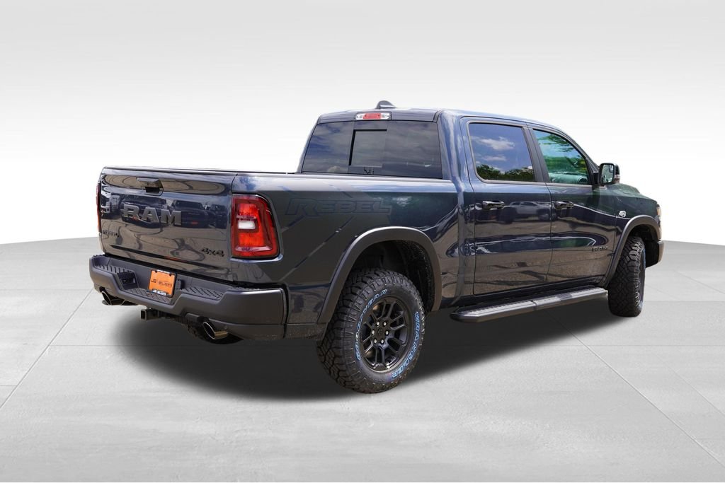 New 2026 Forged Blue Metallic Exterior Paint RAM Rebel image 3