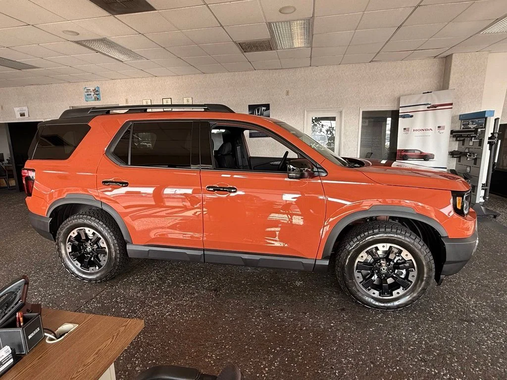 New 2026 Sunset Orange Honda TrailSport Elite image 7