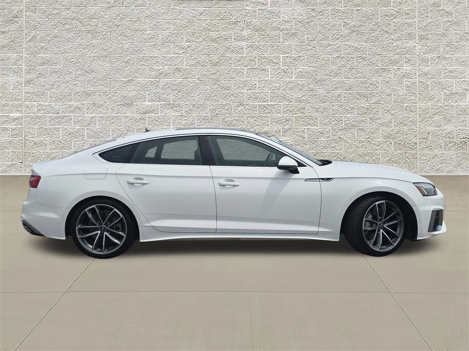 Certified Used 2023 Glacier White Audi S line Premium Plus image 8