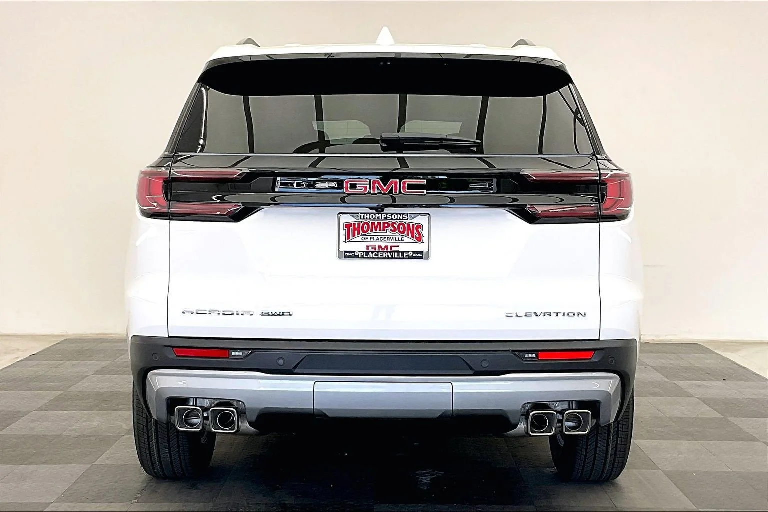 New 2026 Summit White GMC AWD Elevation image 3