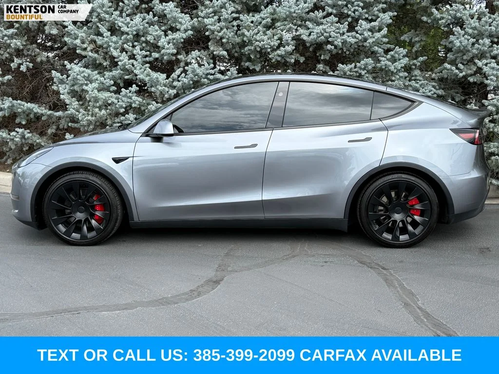 Used 2024 Gray Tesla Performance image 4