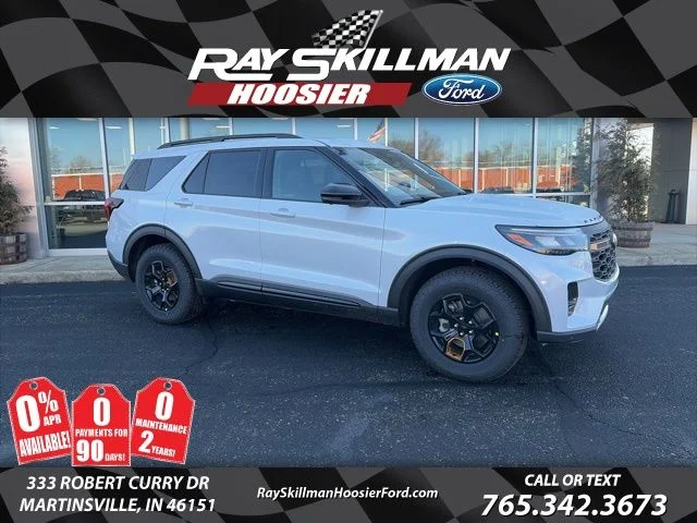 New 2026 Space White Metallic Ford Tremor® image 1