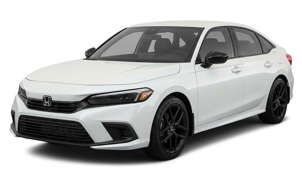 Used 2022 Platinum White Pearl Honda Sport image 1