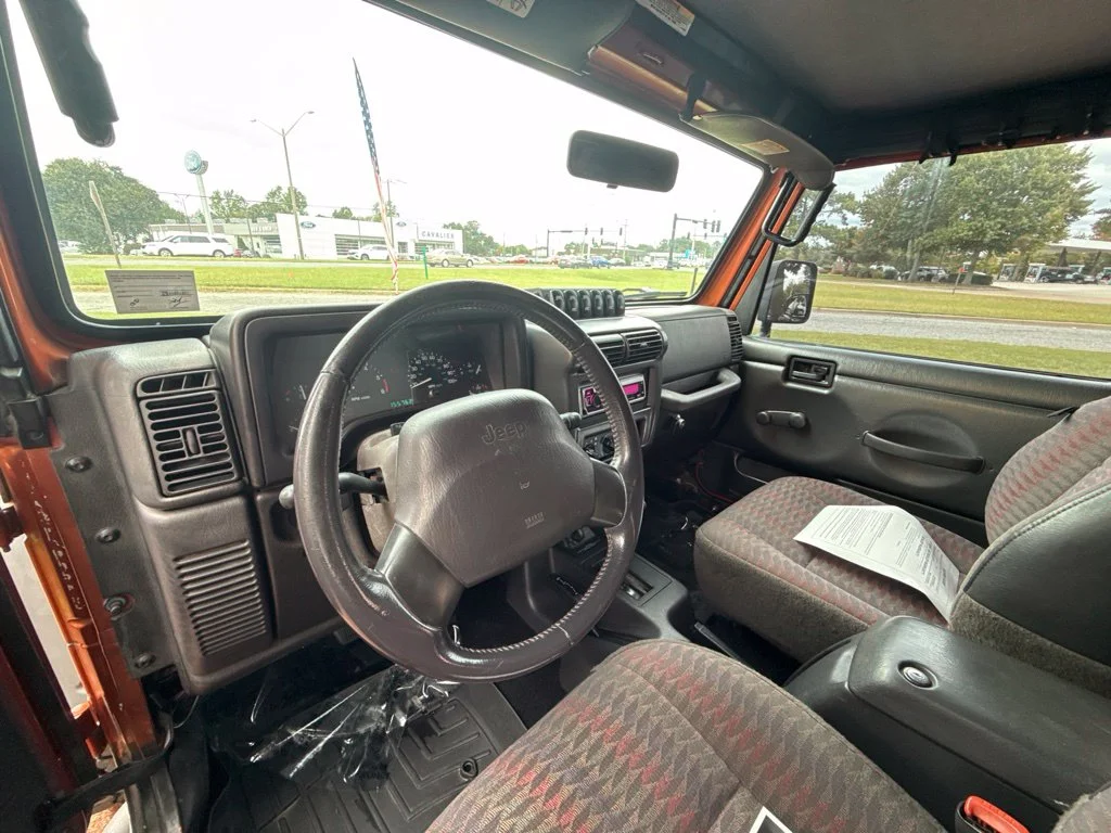 Used 2000 Orange Jeep Sport image 14