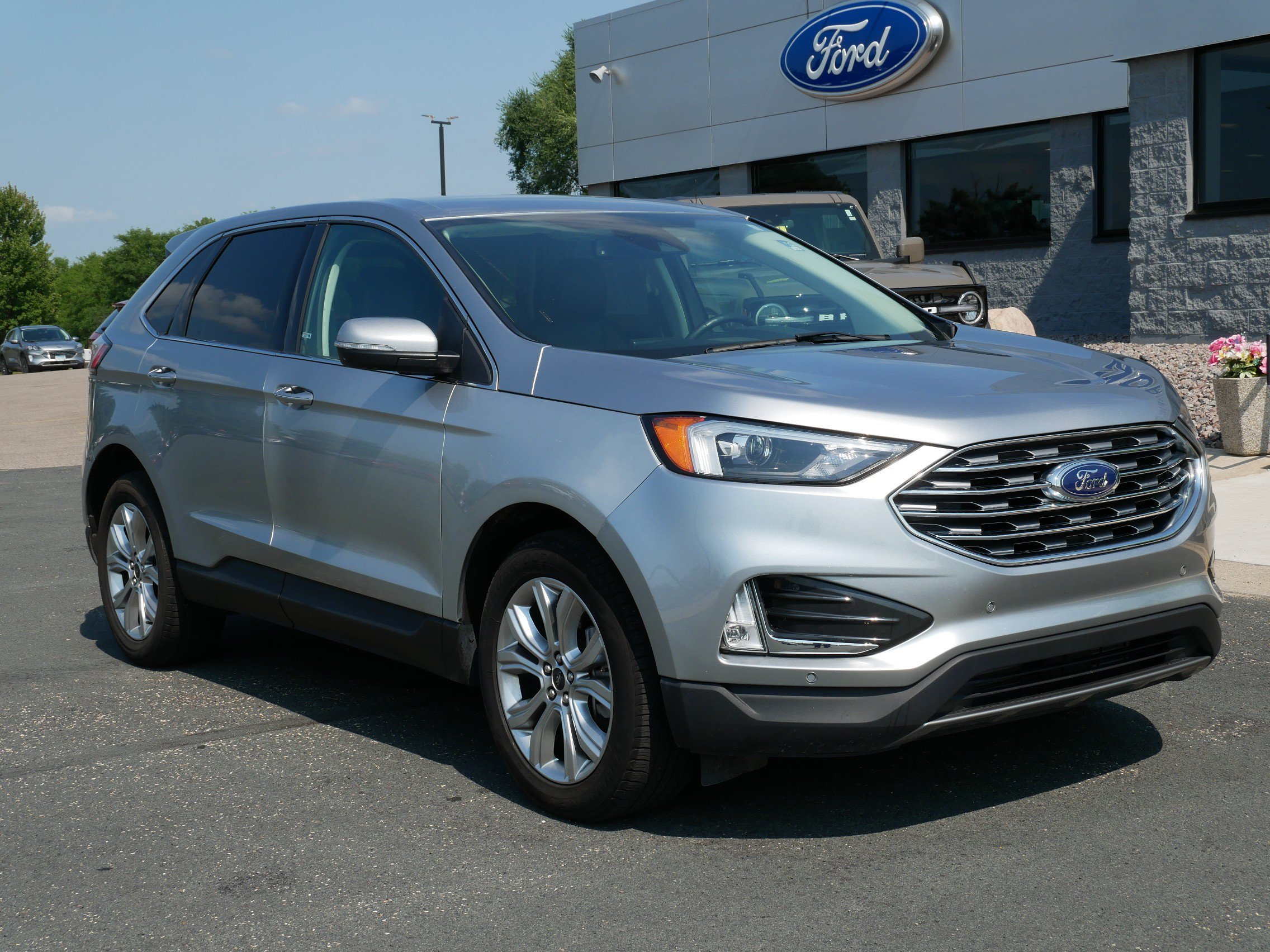 Used 2024 Ford Edge Titanium with VIN 2FMPK4K97RBA68847 for sale in Northfield, Minnesota