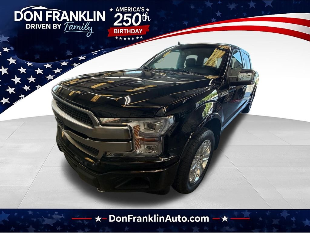 Used 2020 Black Ford Platinum image 1
