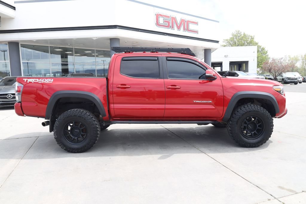 Used 2022 Barcelona Red Metallic Toyota TRD Off Road image 7