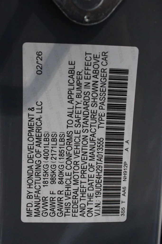New 2026 Urban Gray Pearl Acura Base image 28
