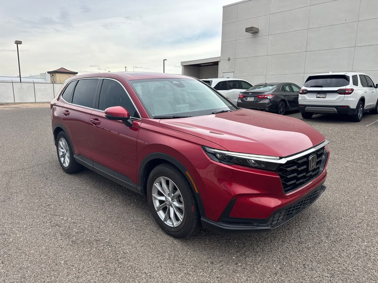 Used 2025 Radiant Red Metallic Honda EX image 7