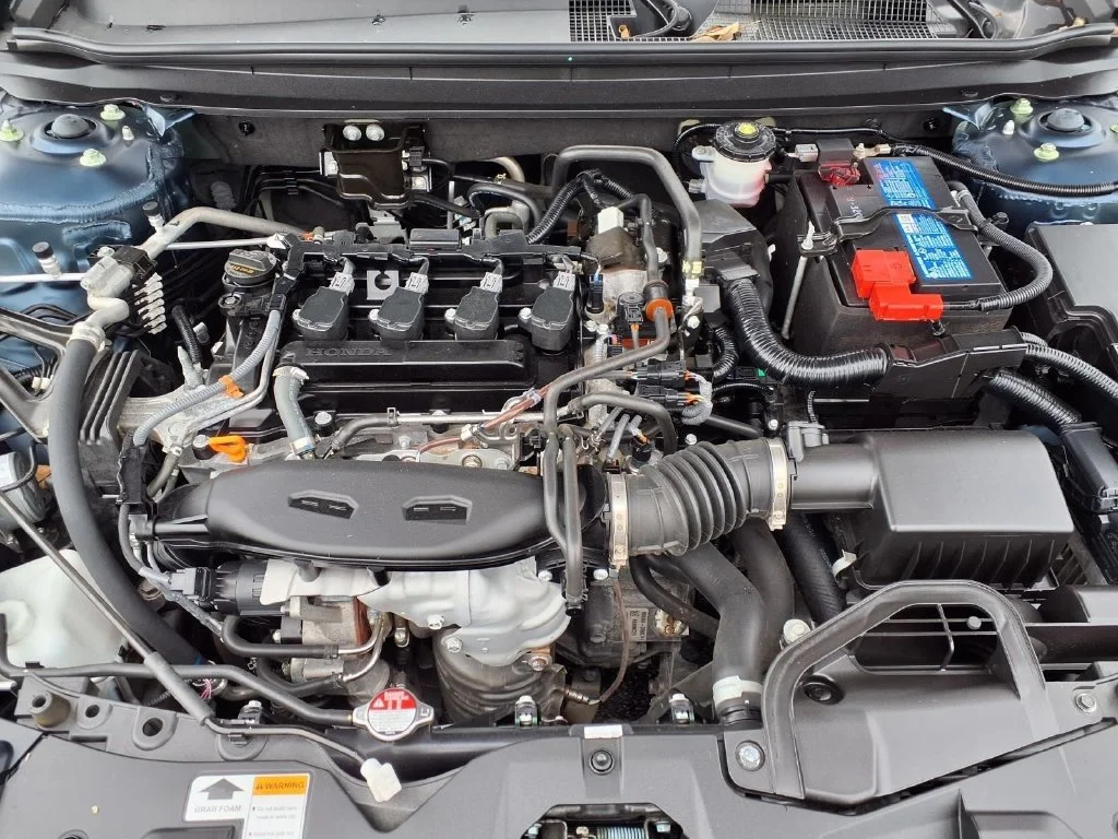Certified Used 2024 Blue Honda EX image 3
