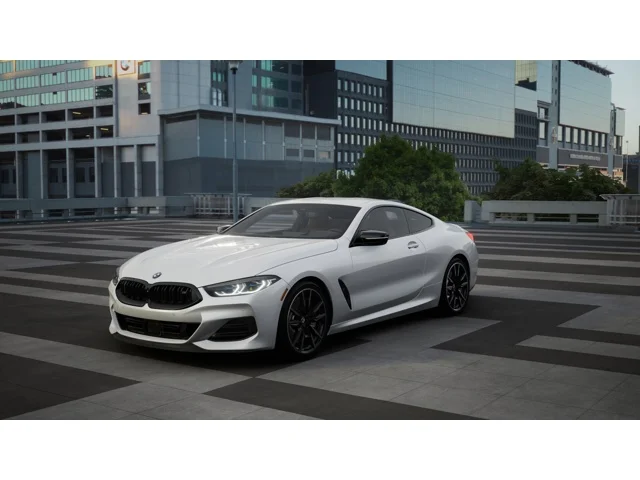 Mineral White Metallic 2026 BMW 8 Series M850i Coupe xDrive Coupe All-Wheel Drive