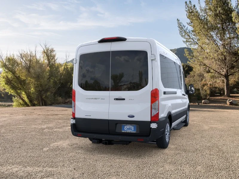 New 2025 Oxford White Ford Passenger Van XLT image 30