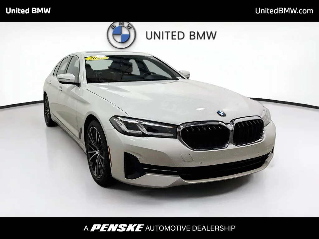 Certified Used 2023 Alpine White BMW 530i image 3