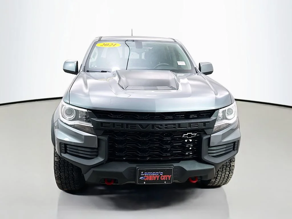 Used 2021 Satin Steel Metallic Chevrolet ZR2 image 2