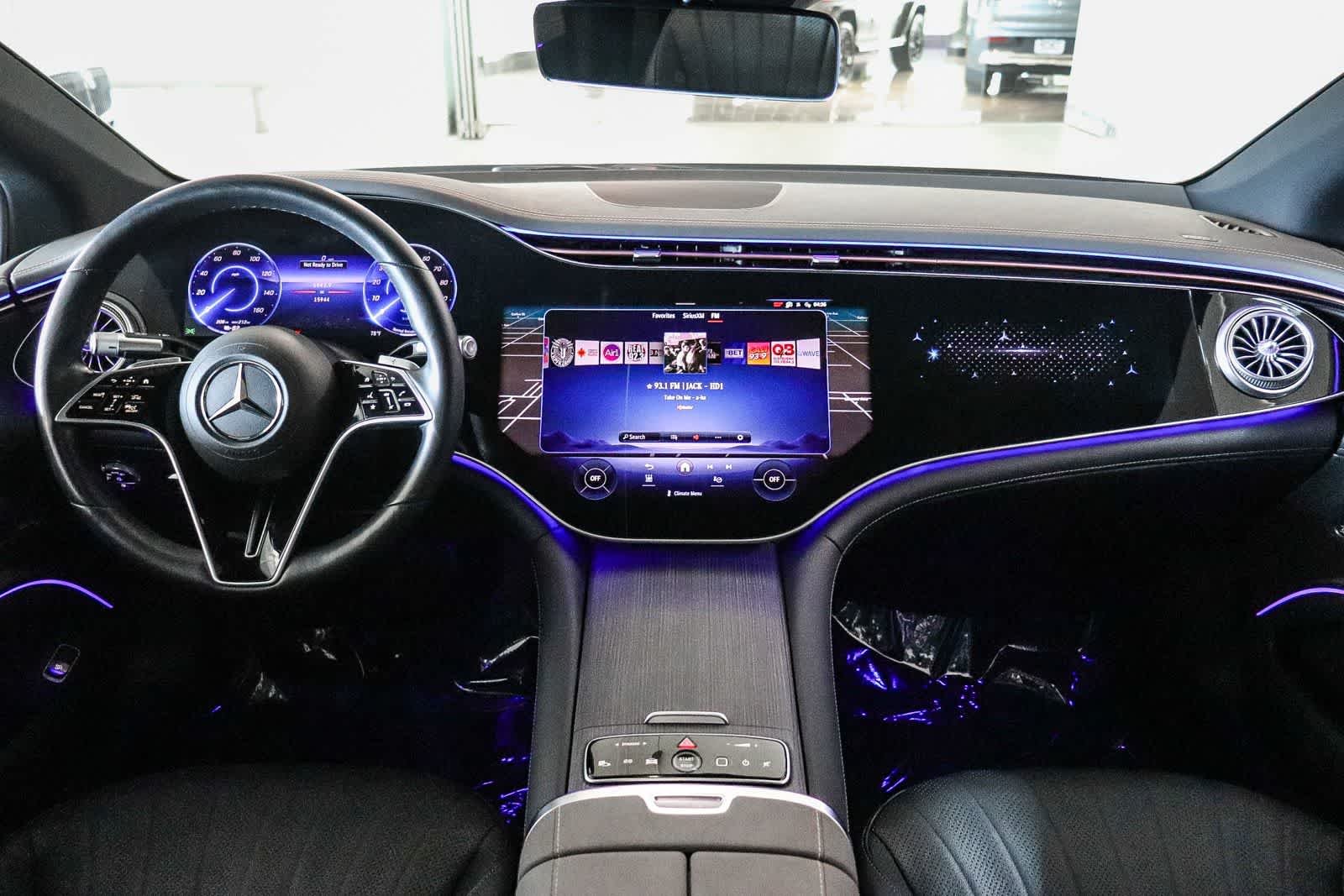 Certified Used 2024 Obsidian Black Metallic Mercedes-Benz EQS 450 image 13