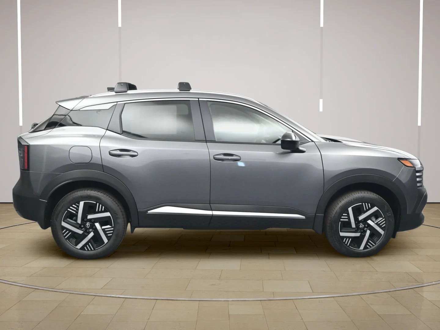 New 2026 Gun Metallic Nissan SV image 8