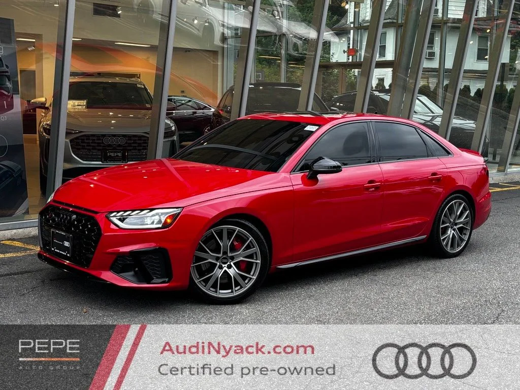 Certified Used 2023 Red Audi 3.0T Premium Plus image 1