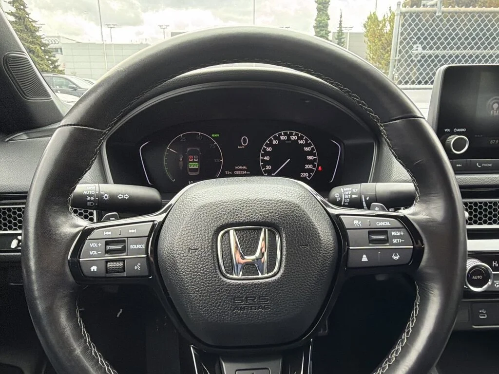 Certified Used 2025 Platinum White Pearl Honda Honda Civic Hybrid Sport eCVT Sedan Certified Pre- image 22