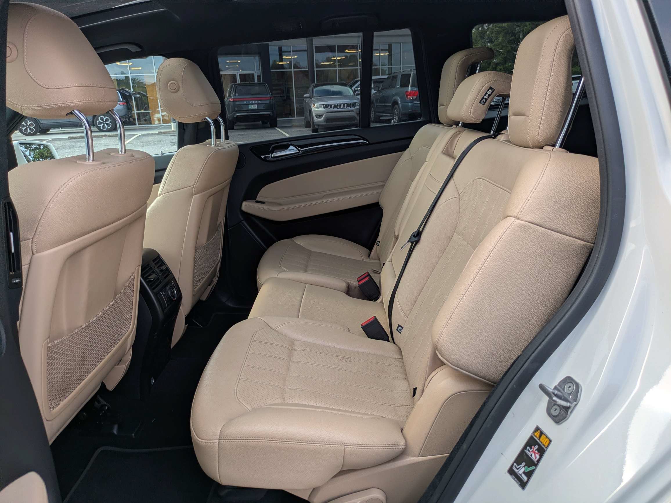 Used 2018 White Mercedes-Benz GLS 450 image 12