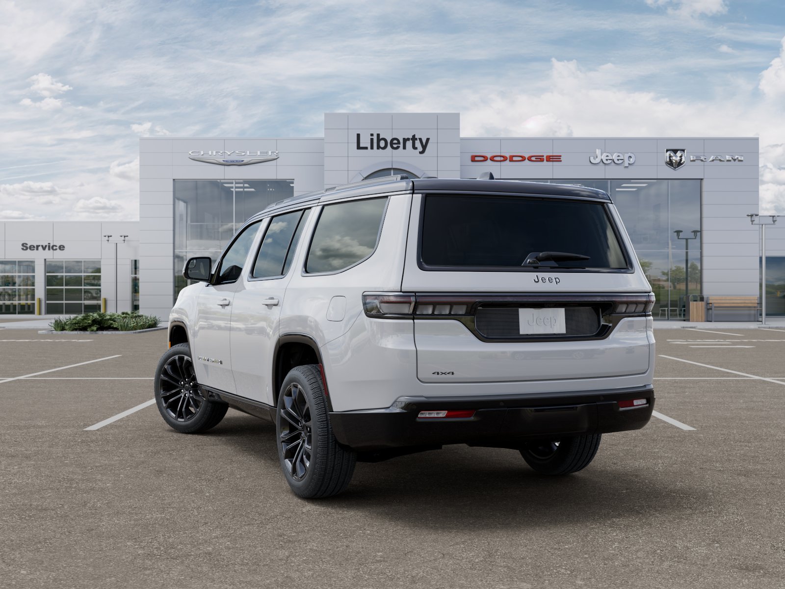 New 2026 Bright White Clear-Coat Exterior Paint Jeep Summit Obsidian image 36