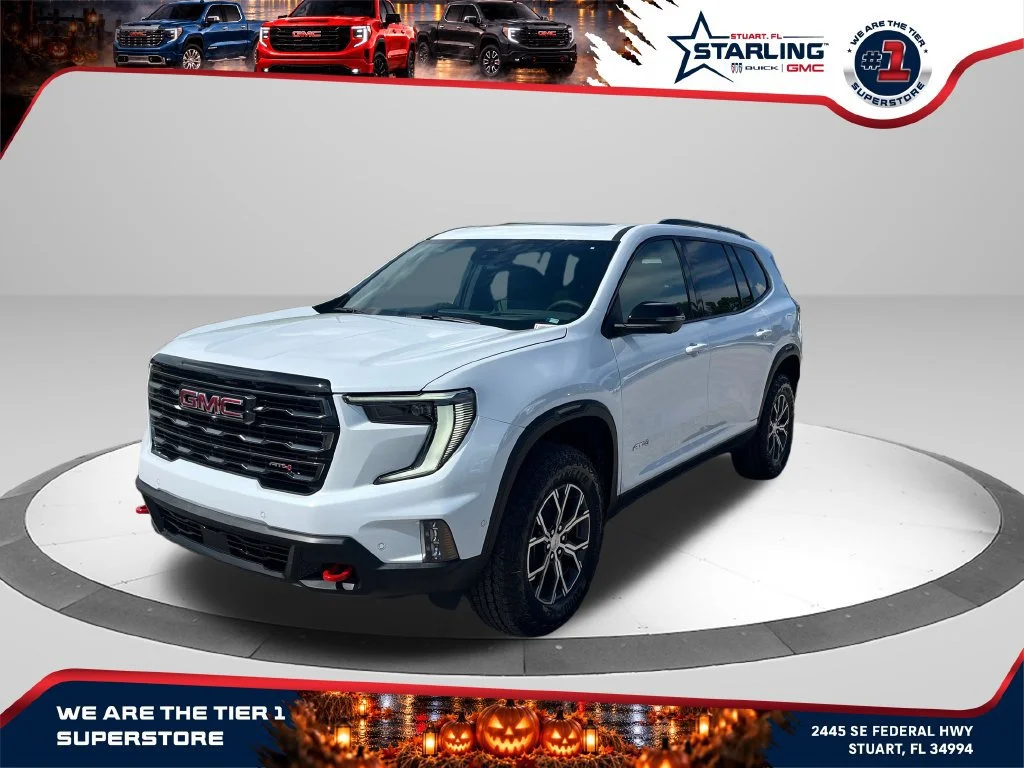 New 2026 Glacier White Tricoat GMC AT4 image 1