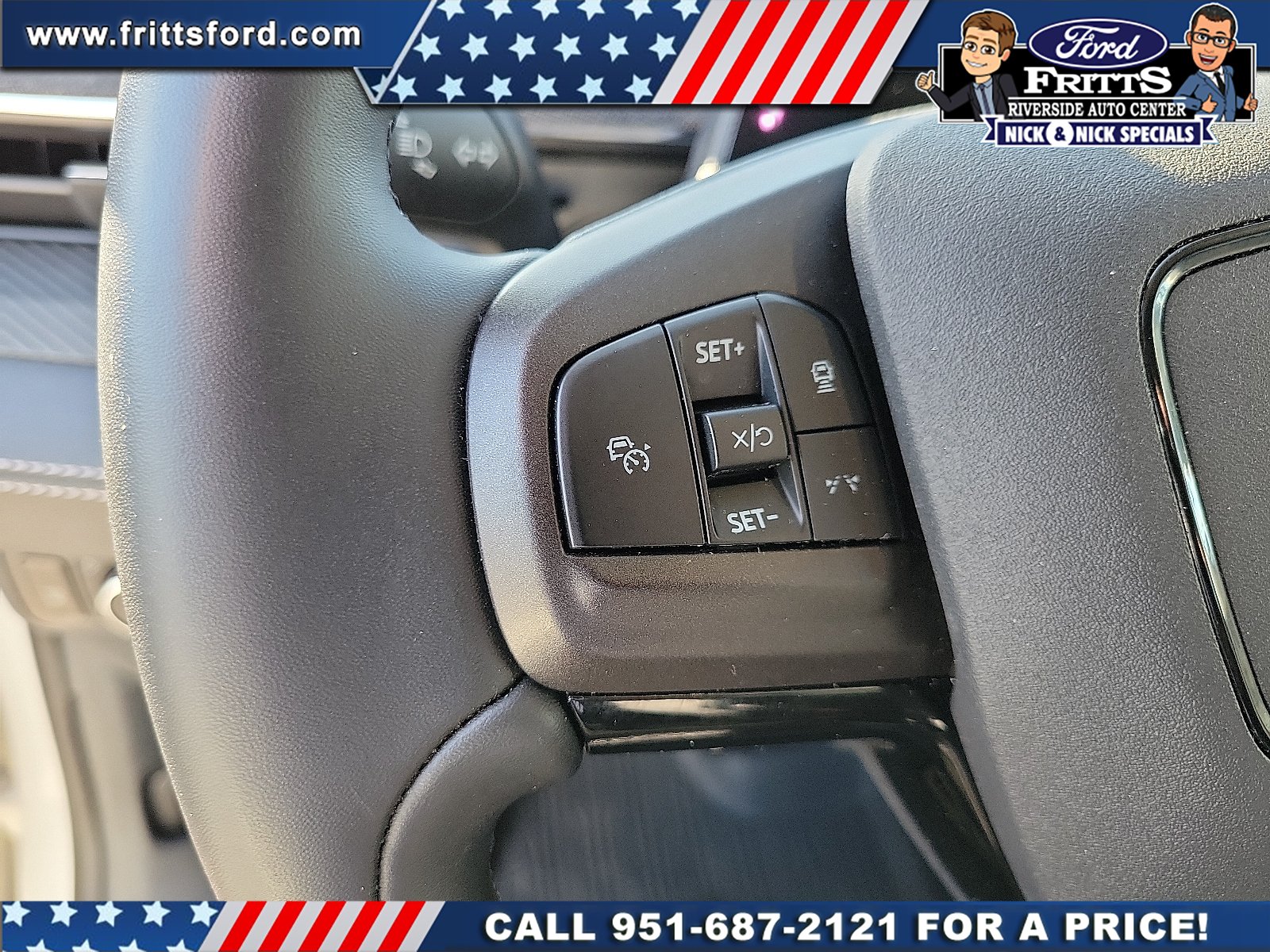 Certified Used 2023 White Metallic Ford Premium image 6