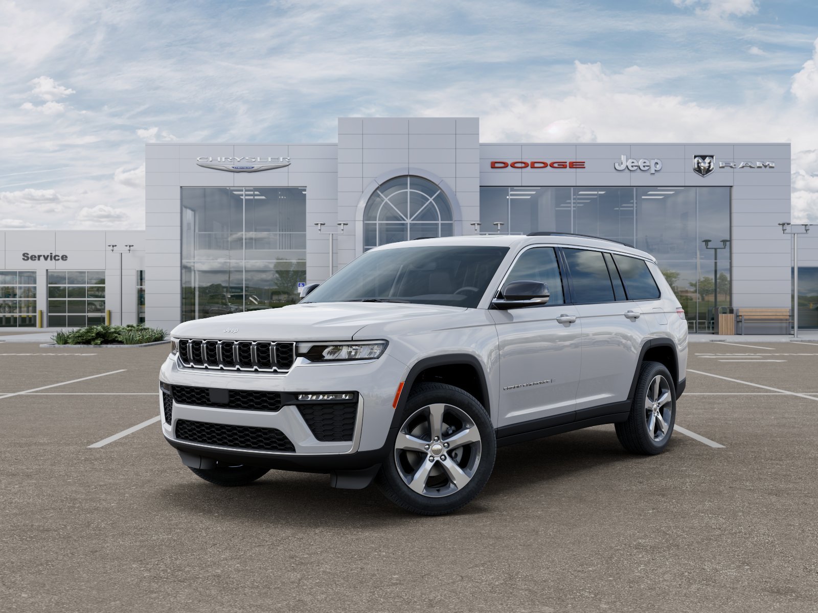 New 2026 Bright White Clear-Coat Exterior Paint Jeep Limited image 11