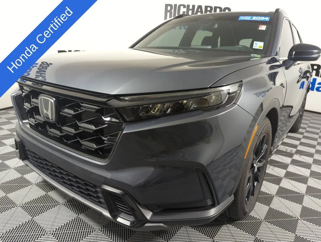 Certified Used 2024 Meteorite Gray Metallic Honda HYBRID 2WD SPORT image 34