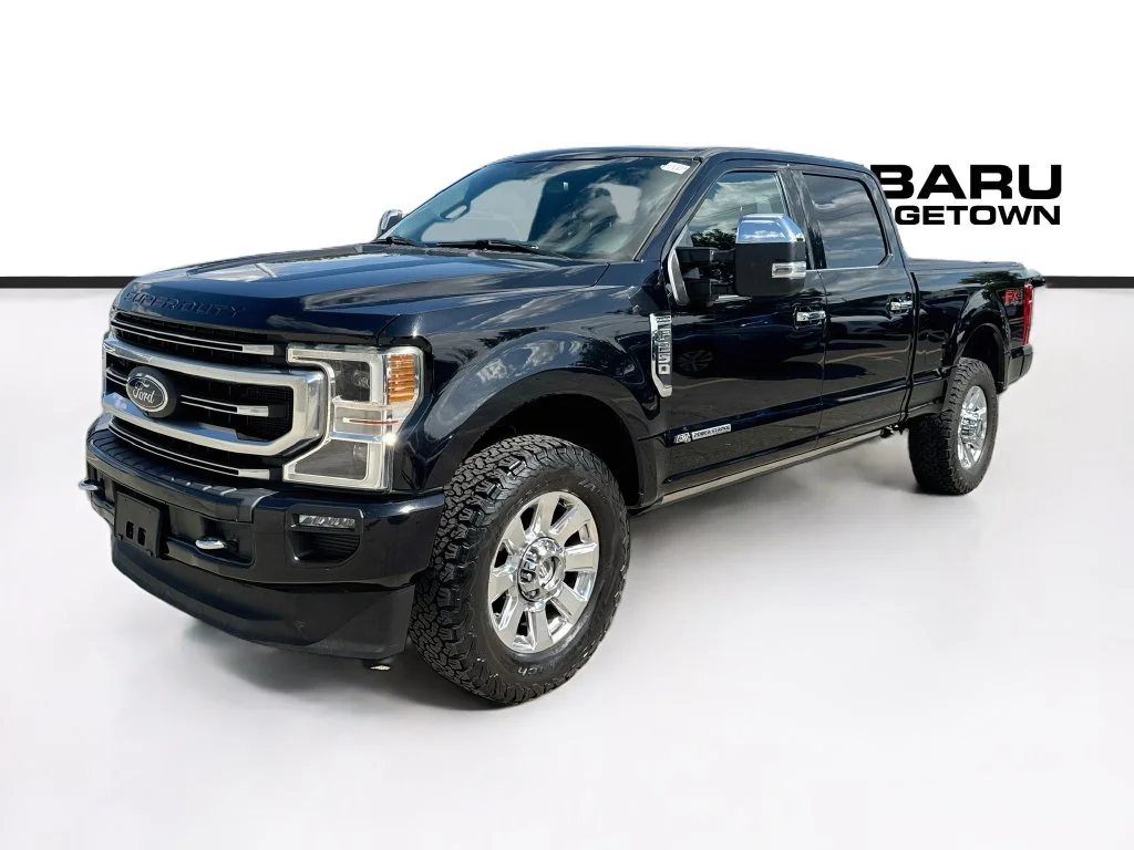 Used 2021 Black Ford Platinum image 3