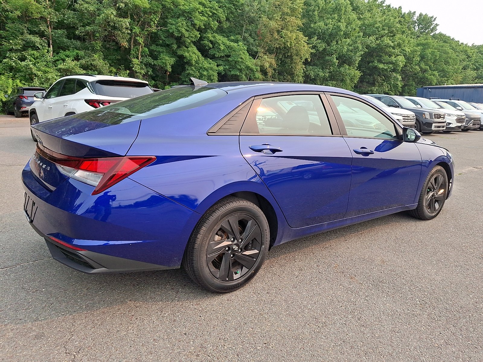 Used 2023 Intense Blue Hyundai SEL image 6
