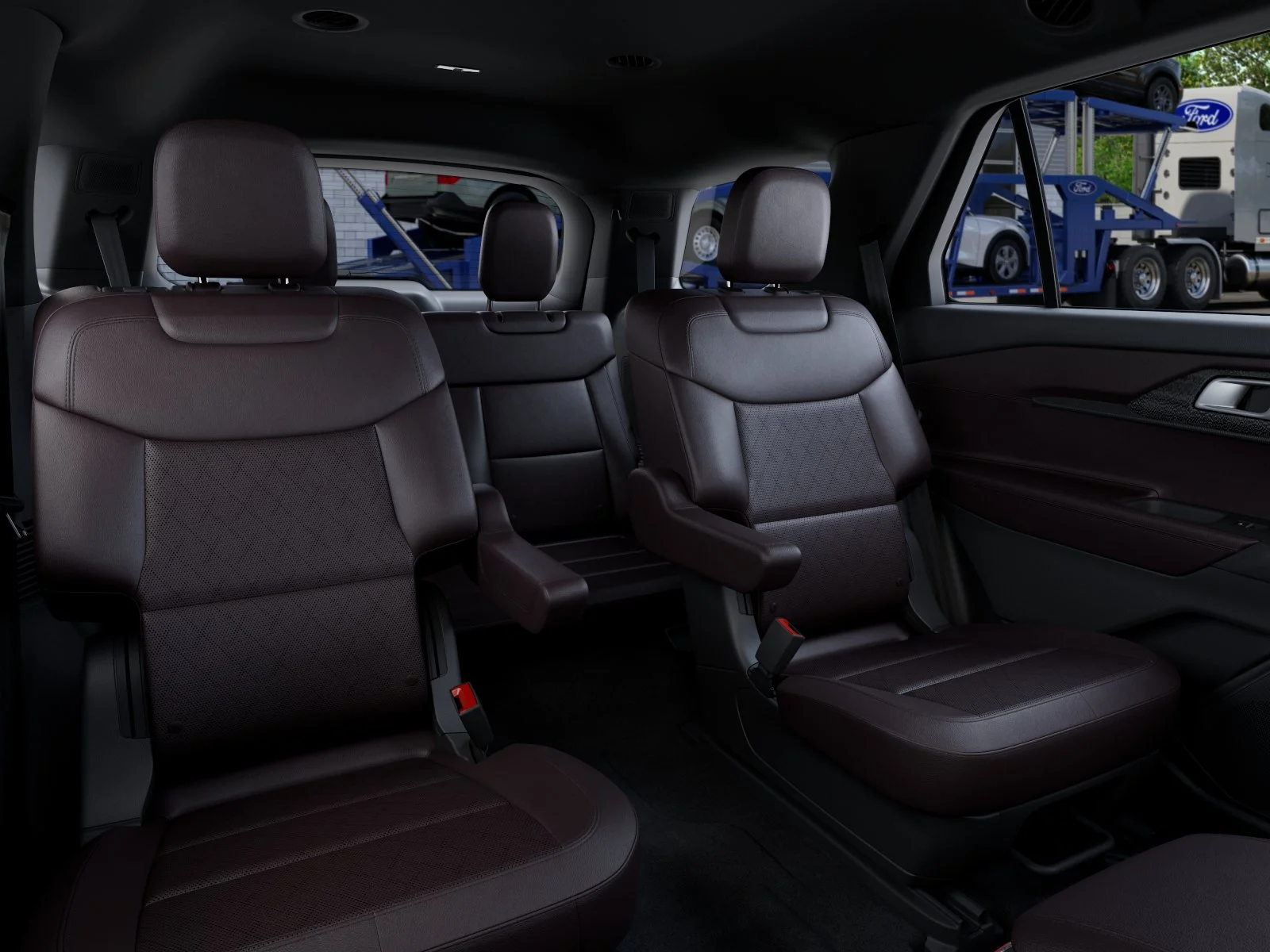 New 2027 Star White Metallic Tri-Coat Ford Platinum image 11