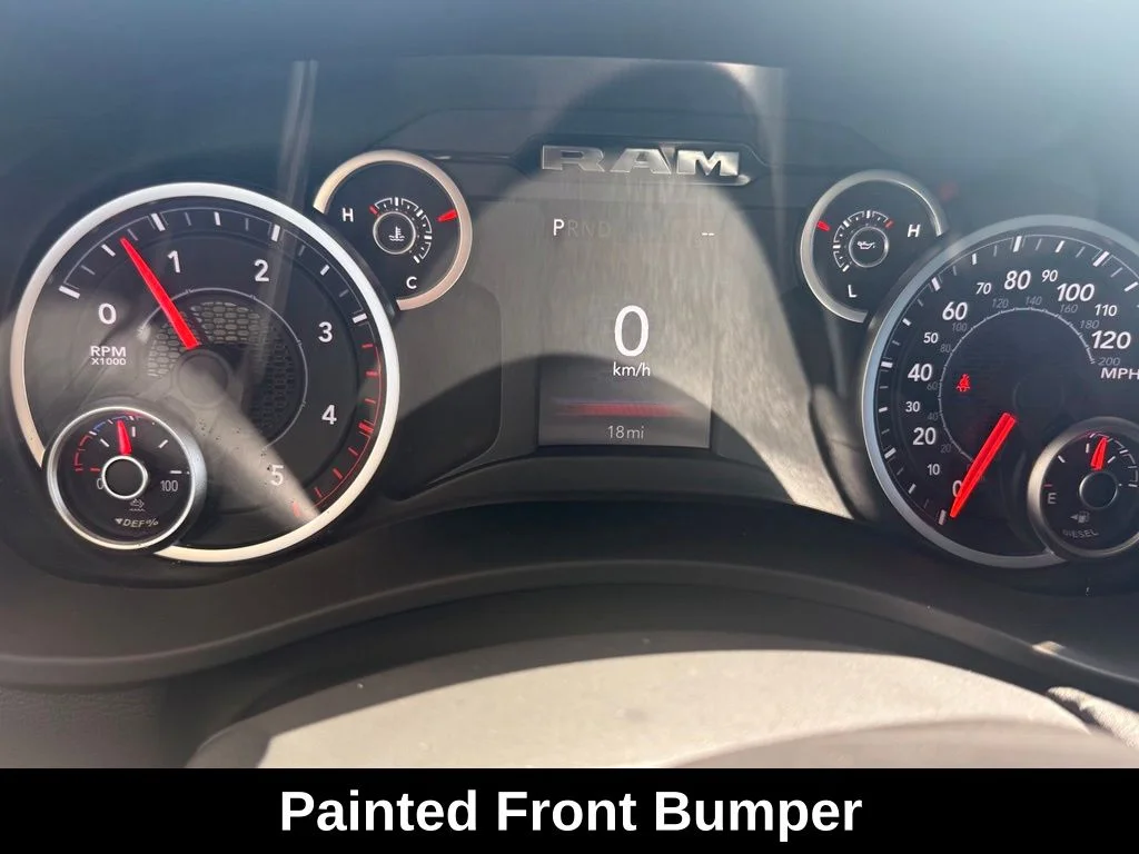 New 2026 Flame Red Clear-Coat Exterior Paint RAM Big Horn image 18