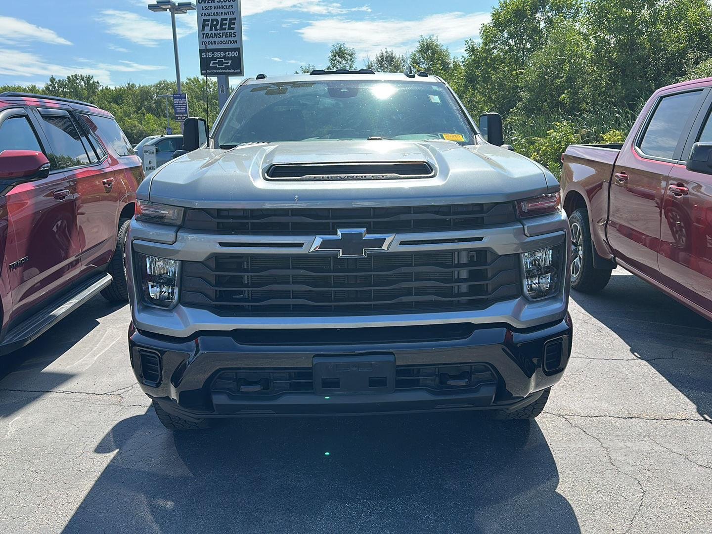 Used 2024 Sterling Gray Metallic Chevrolet Custom image 6
