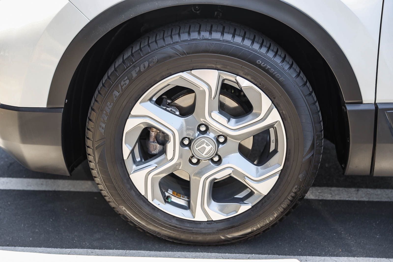 Used 2017 White Diamond Pearl Honda EX-L image 9