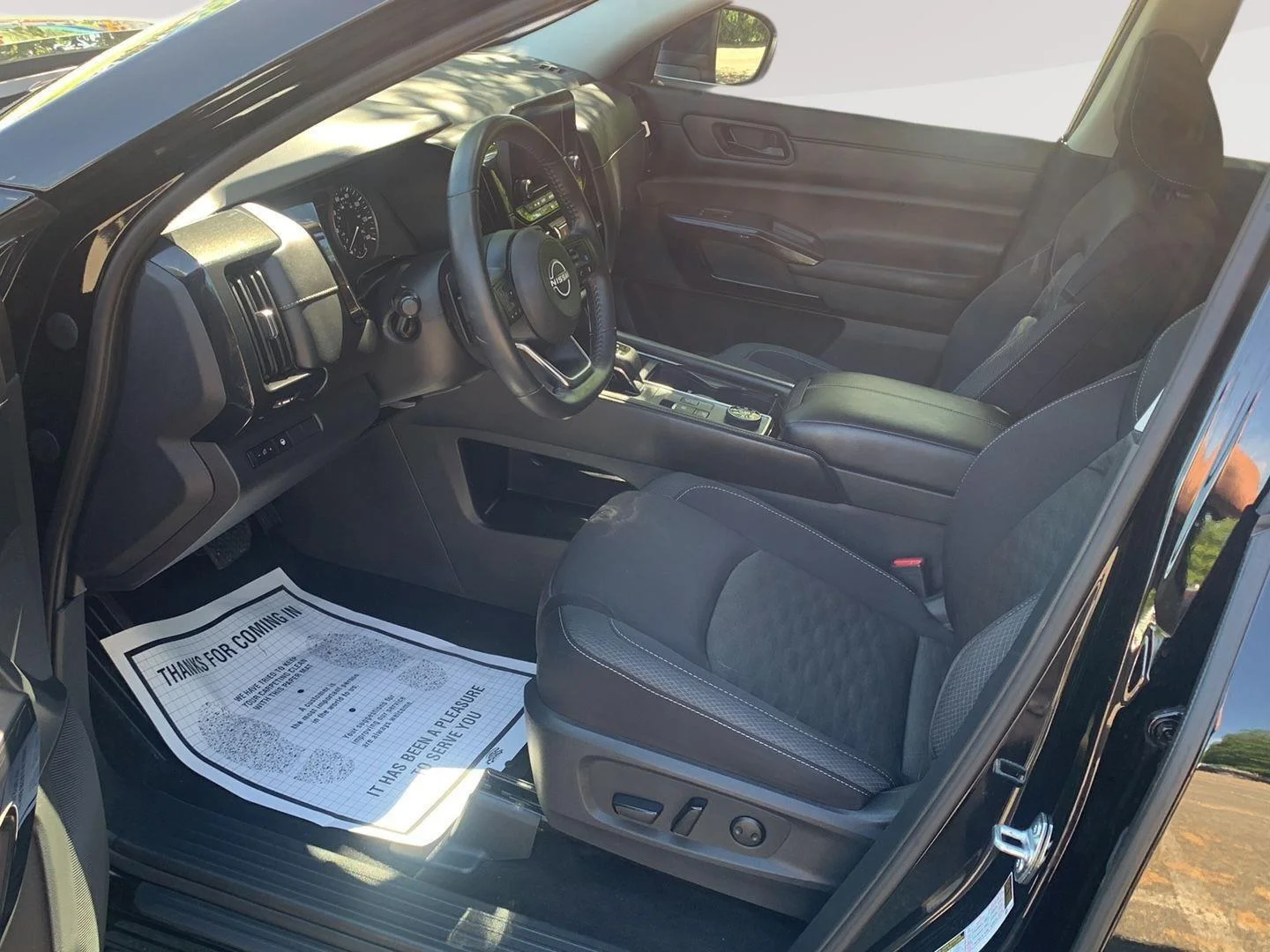 Used 2024 Super Black Nissan SV image 12