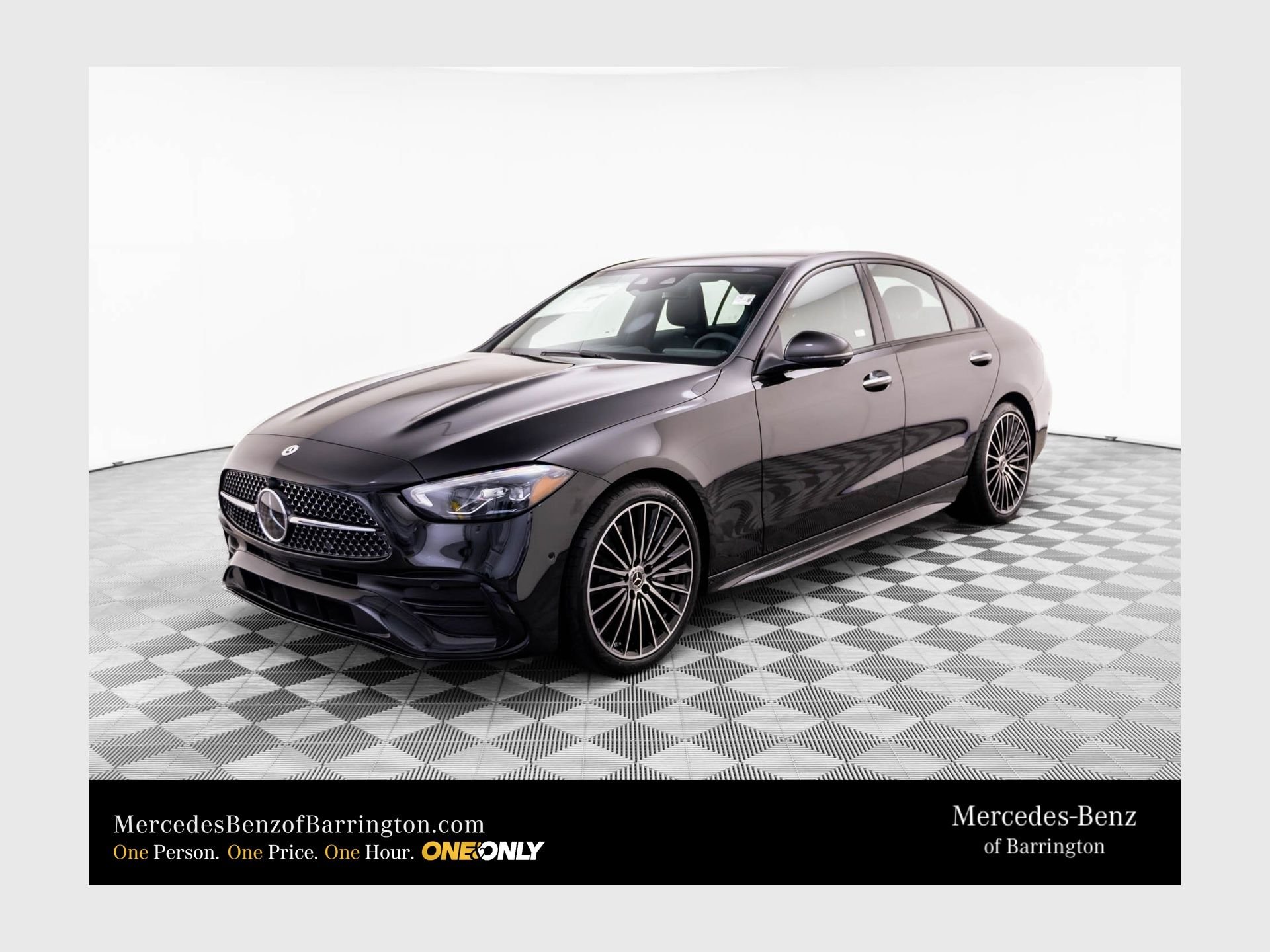 New 2026 Obsidian Black Metallic Mercedes-Benz C 300 image 1