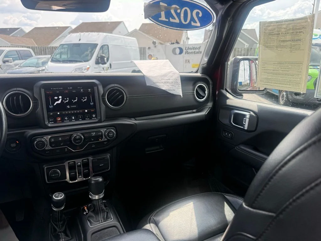 Certified Used 2021 Red Jeep Unlimited Sahara 4xe image 47