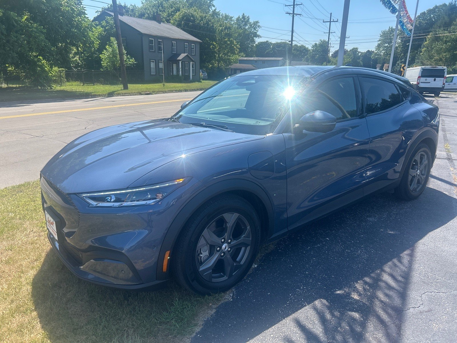 Used 2021 Ford Mustang Mach-E Select AWD with VIN 3FMTK1SS6MMA35443 for sale in North Kingsville, OH