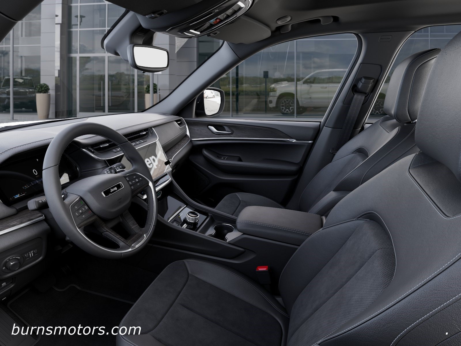 New 2026 Diamond Black Crystal Pearl-Coat Exterior Paint Jeep Laredo Altitude image 22